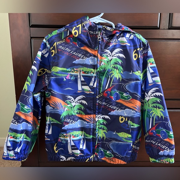 Polo by Ralph Lauren Kids Blue Raincoat